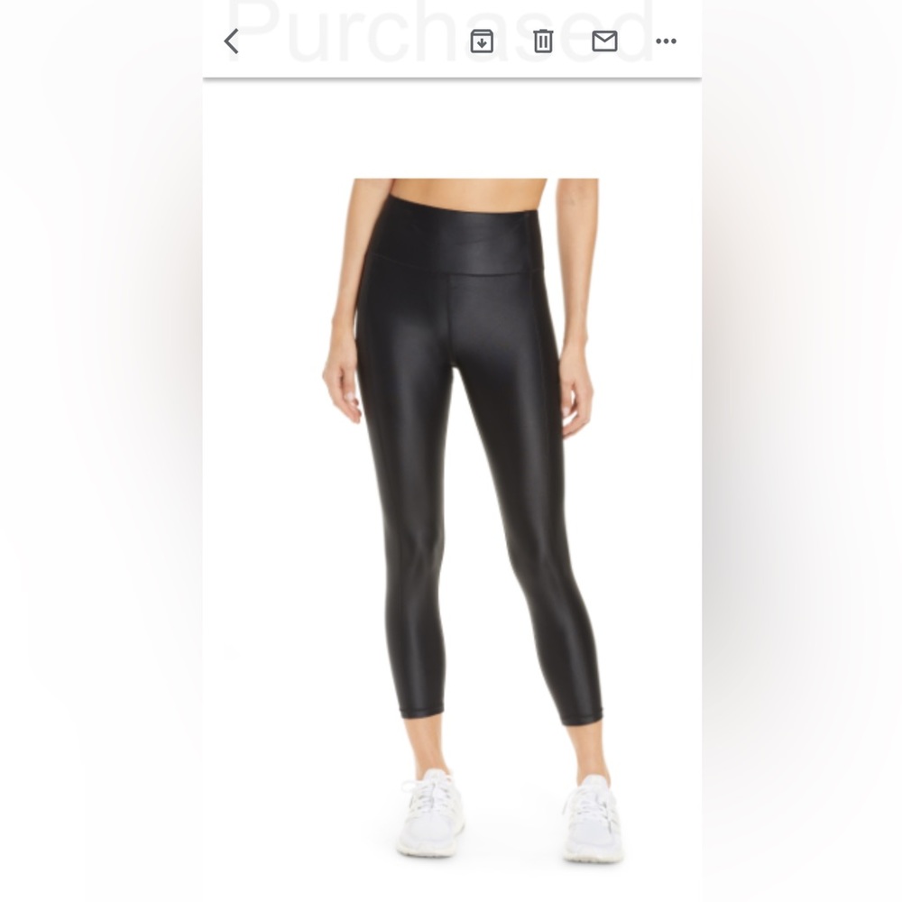 Sweaty Betty 7/8 Length XL Black Leggings Like NEW
